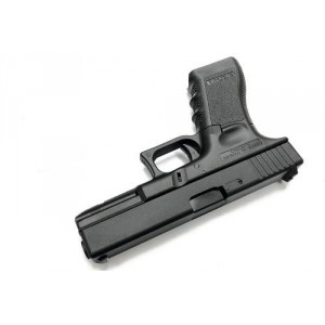 Модель пистолета Glock 18, KP-18-MS, GBB, металл, черный, грин газ (KJW)
